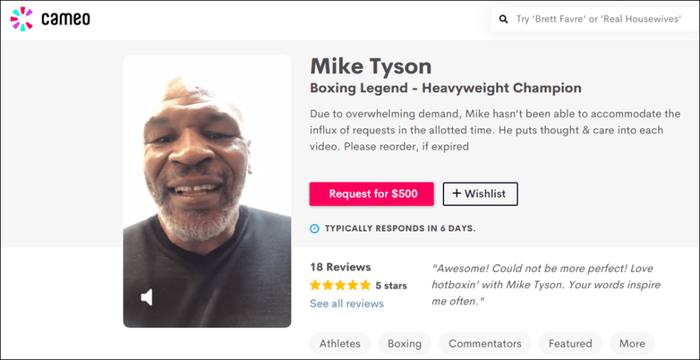 mike tyson cameo